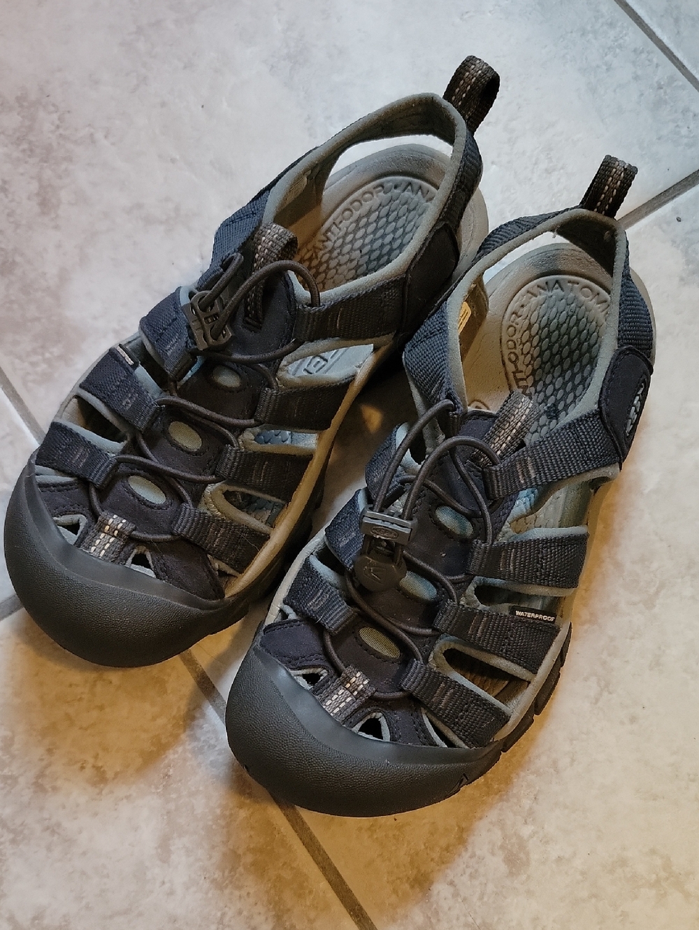 Blue Womans Keen Sandals
